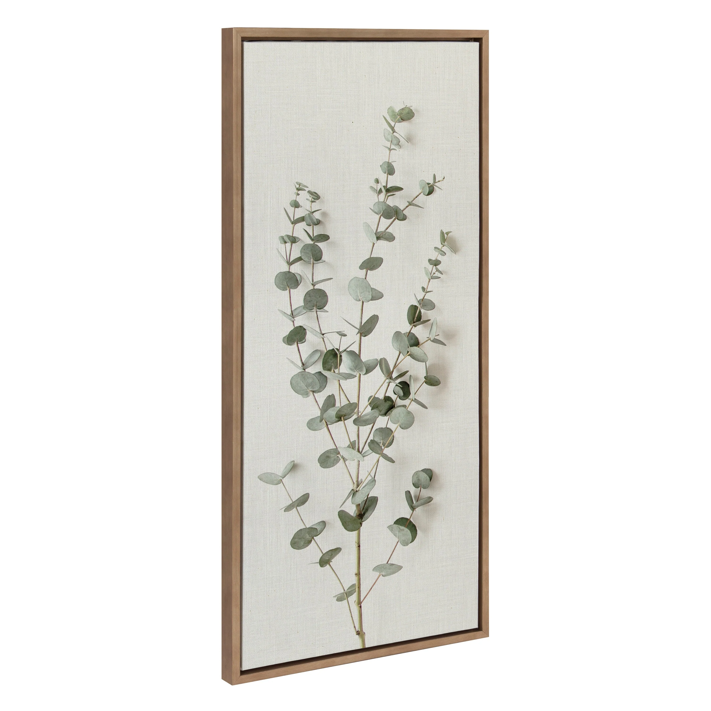 Sylvie Eucalyptus Botanical I Framed Canvas by The Creative Bunch Studio - Image 13