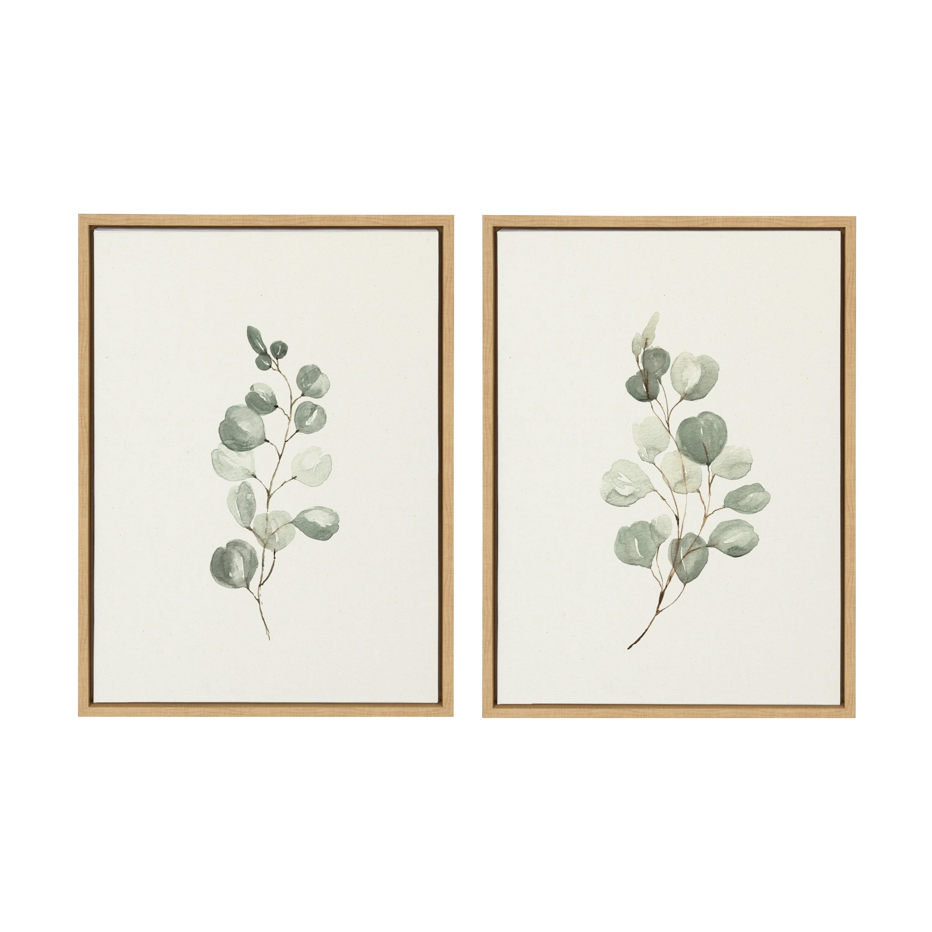 Sylvie Eucalyptus Framed Canvas Set by Maja Mitrovic of Makes My Day Happy - Image 10