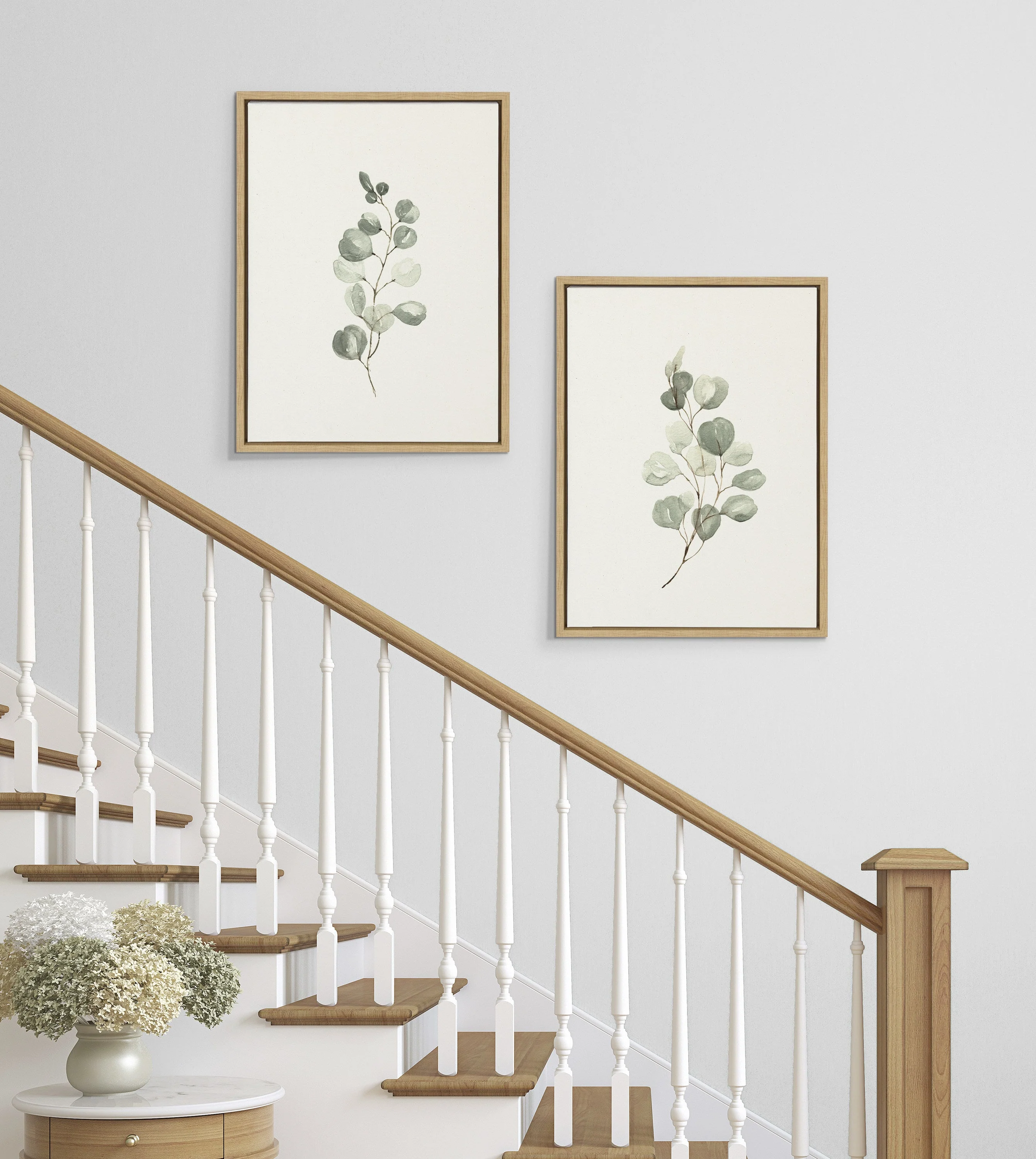 Sylvie Eucalyptus Framed Canvas Set by Maja Mitrovic of Makes My Day Happy - Image 16