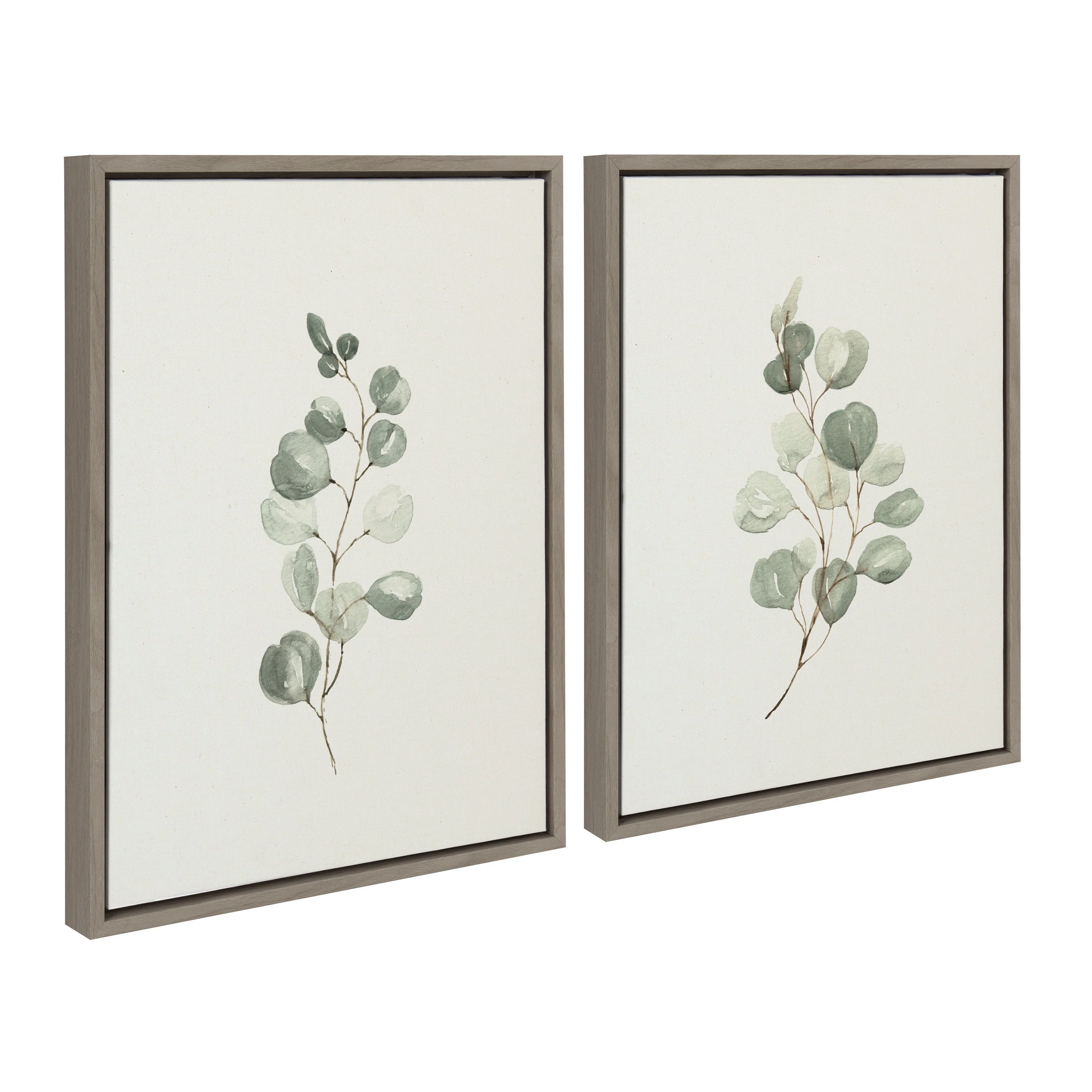 Sylvie Eucalyptus Framed Canvas Set by Maja Mitrovic of Makes My Day Happy - Image 18