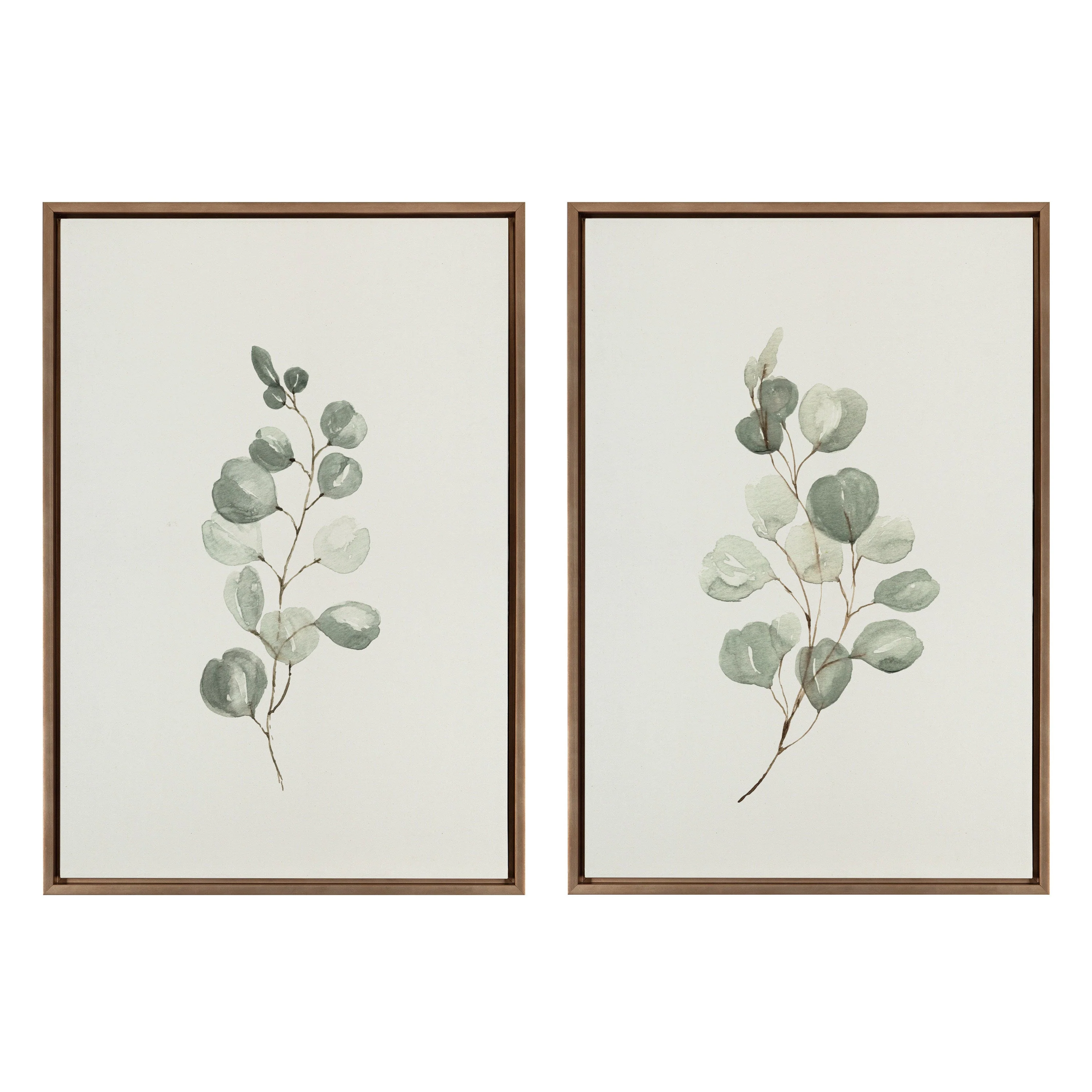 Sylvie Eucalyptus Framed Canvas Set by Maja Mitrovic of Makes My Day Happy - Image 23