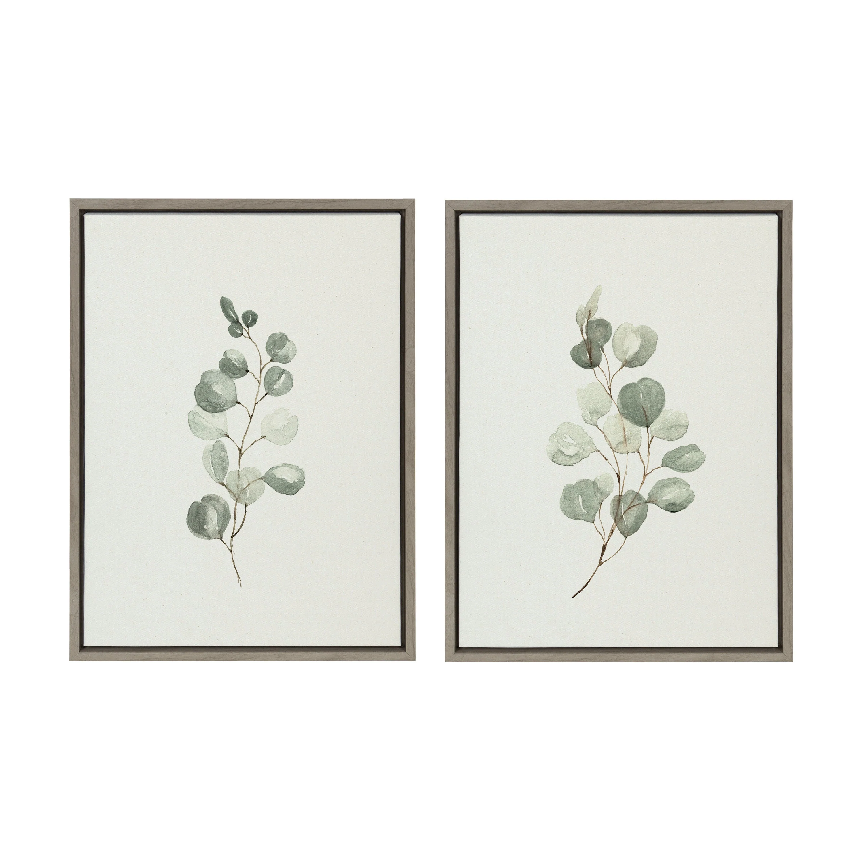 Sylvie Eucalyptus Framed Canvas Set by Maja Mitrovic of Makes My Day Happy - Image 7
