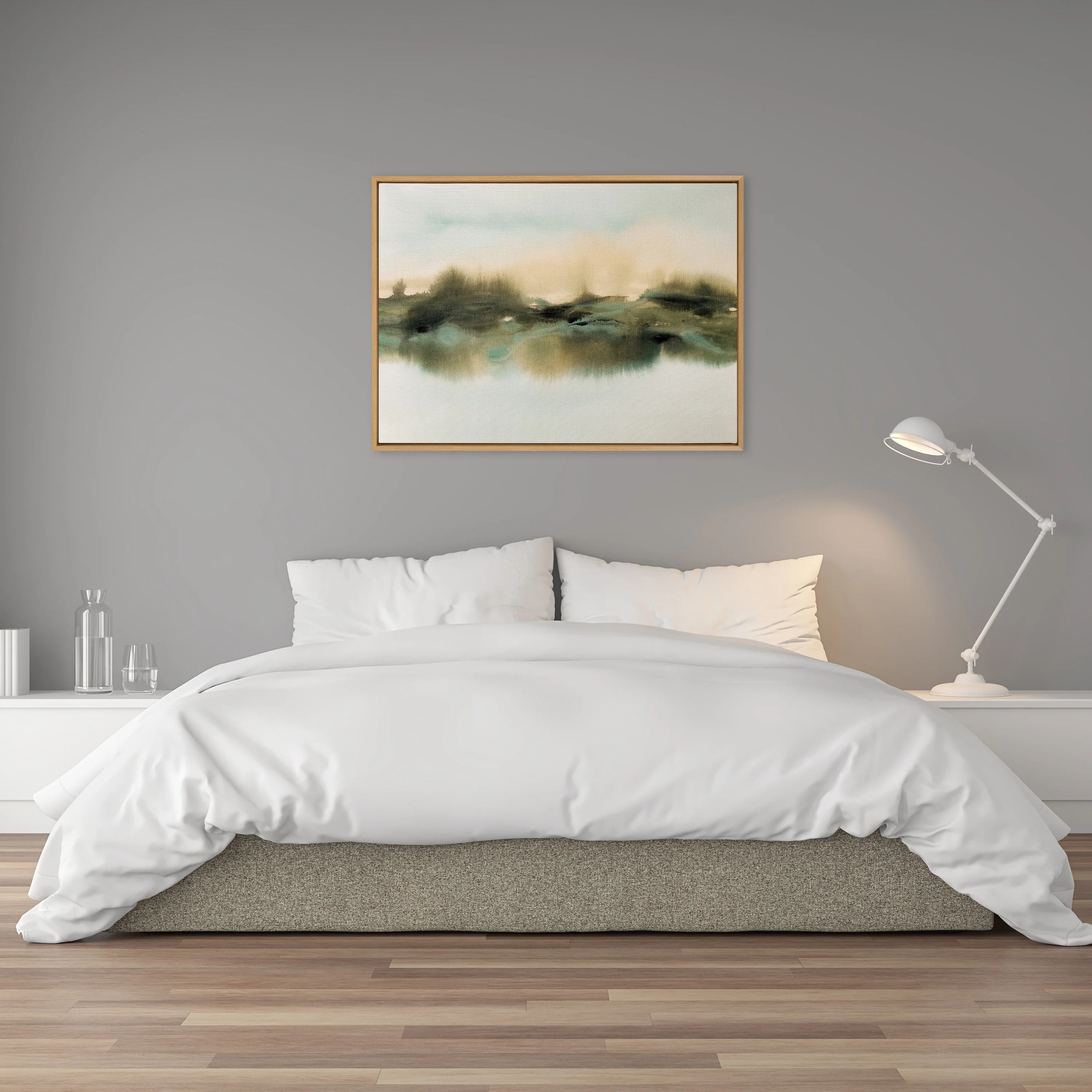 Sylvie Tranquil Meadows Framed Canvas by Amy Lighthall - Image 11