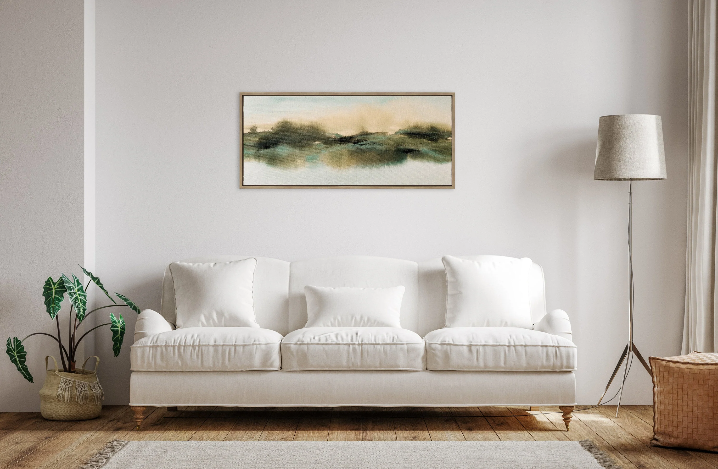 Sylvie Tranquil Meadows Framed Canvas by Amy Lighthall - Image 16