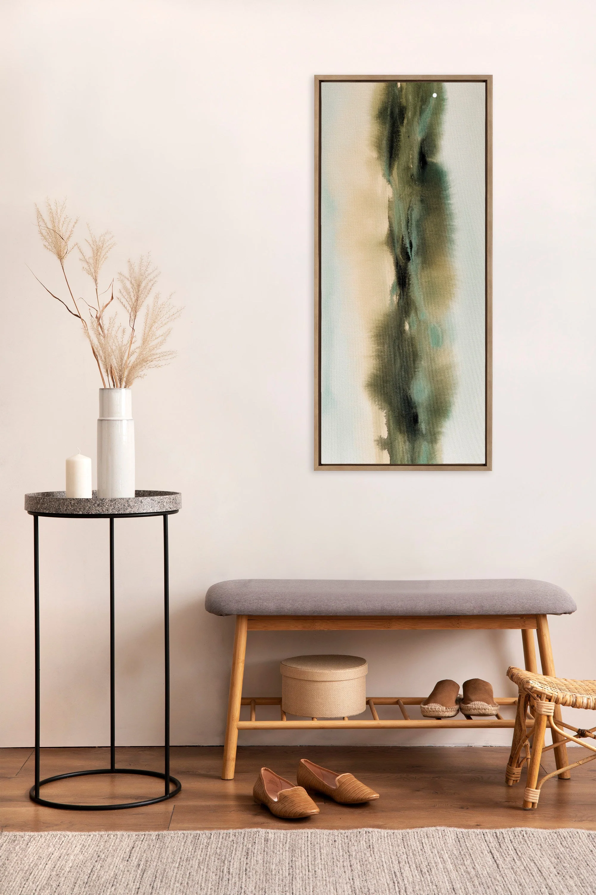 Sylvie Tranquil Meadows Framed Canvas by Amy Lighthall - Image 17