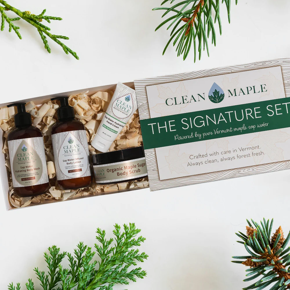 Maple Sugar Body Care Gift Set - 4 Piece Gift Set - Image 2