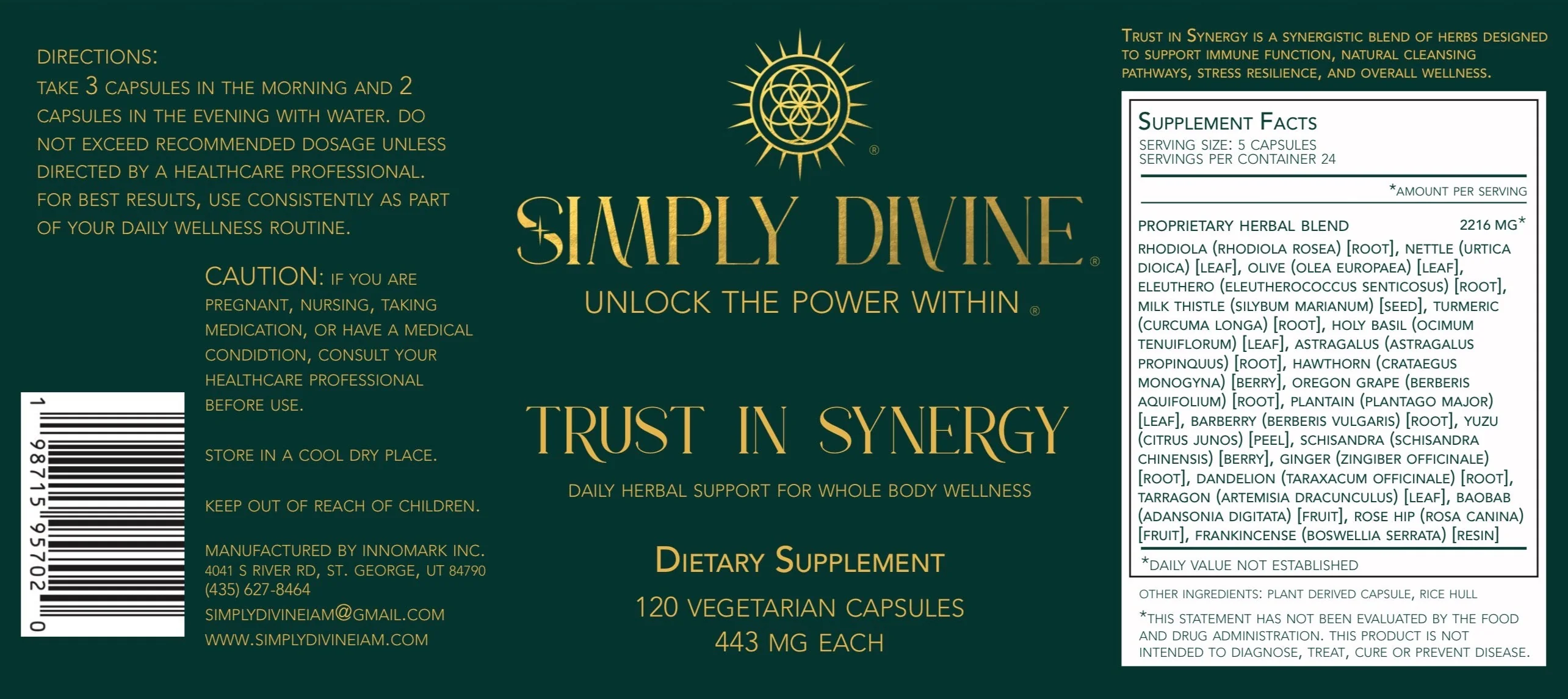Trust in Synergy Herbal Supplements - Image 7
