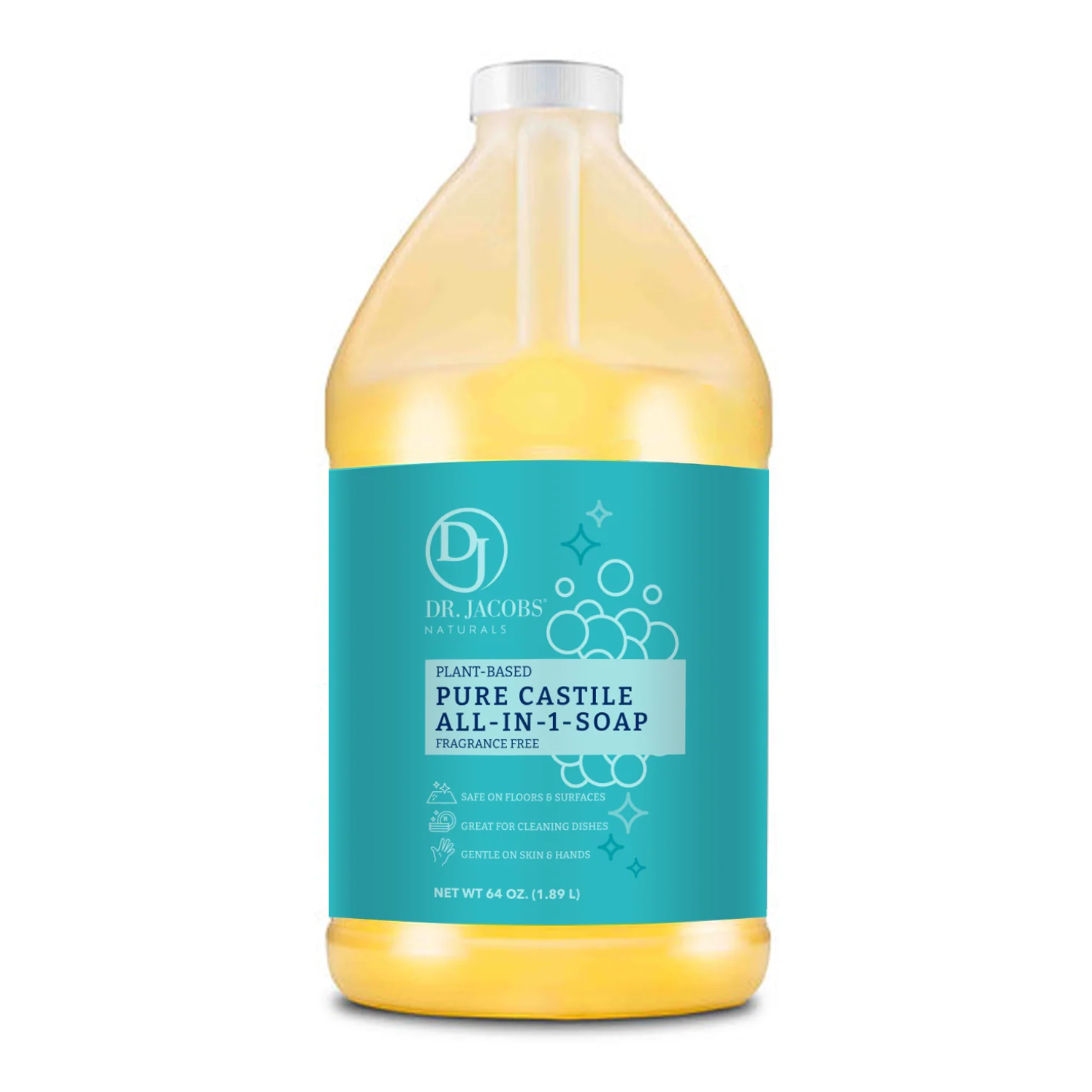 Fragrance-Free Castile Soap All-In-One - Thin Formula - Image 7