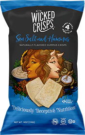 Sea Salt Hummus & Spring Veggie Crisps Duo - 4 Pack - Image 2