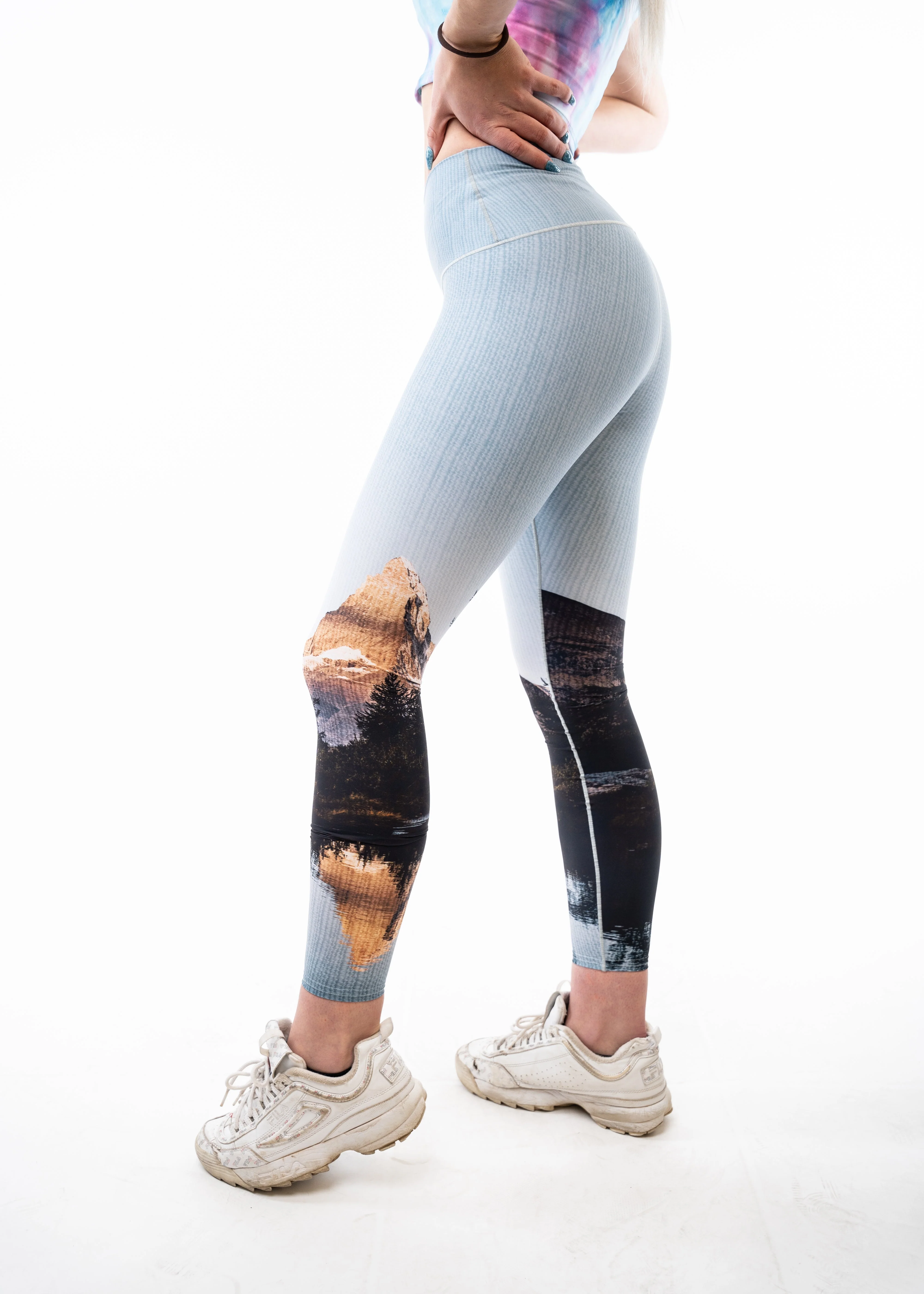 Eco-Friendly Reflection Yoga Pants - Image 5