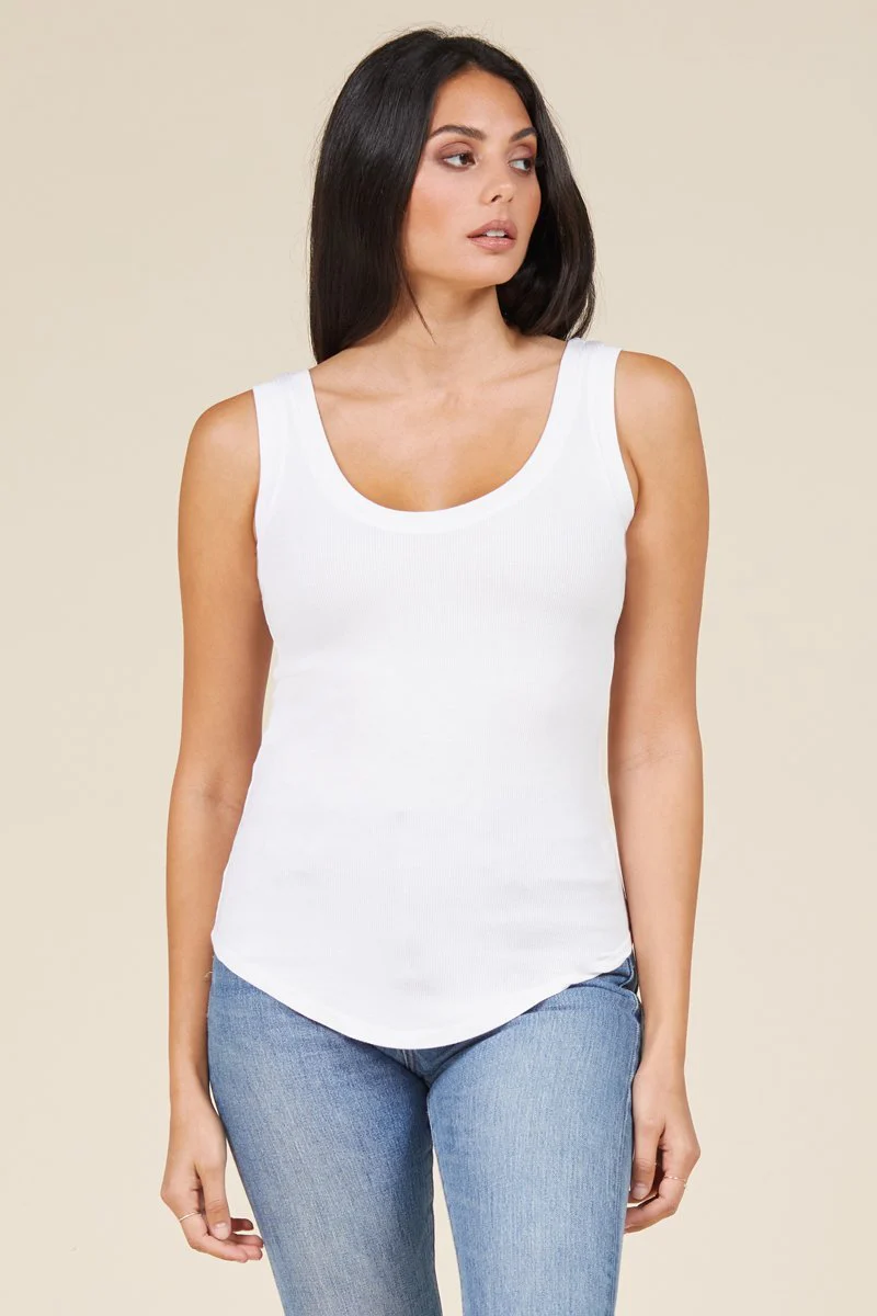You Rib Stretch Tank Top - Image 11