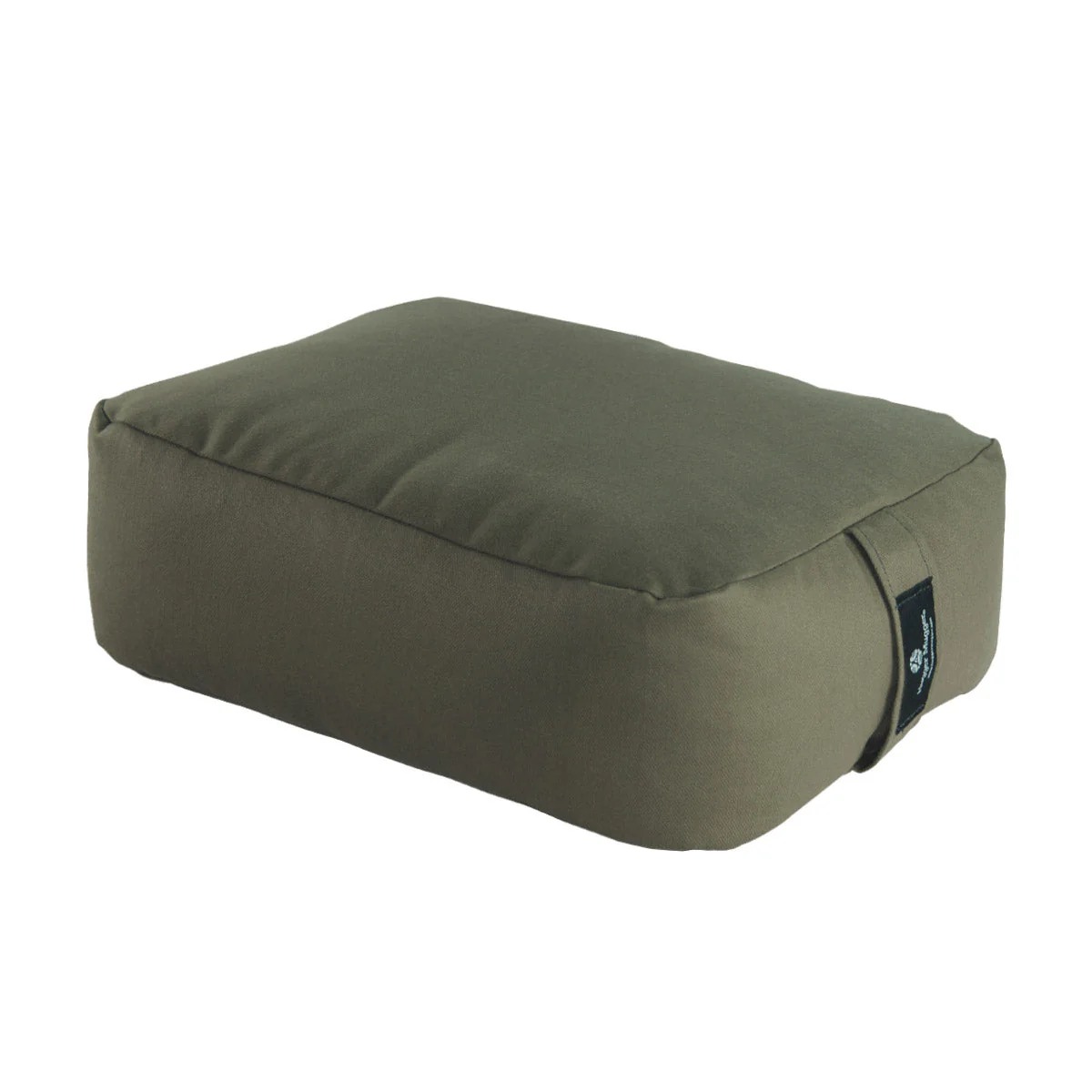 Zen Rectangular Meditation Cushion - Natural Materials - Image 2